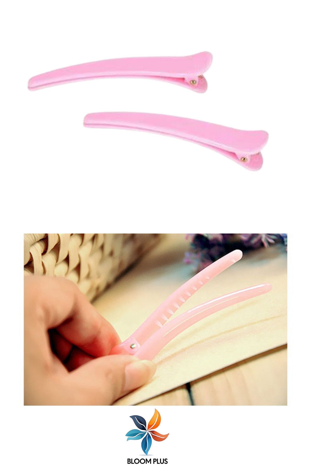 bloomplus Pembe Saç Tokası Klips Saç Perçem Tutucu