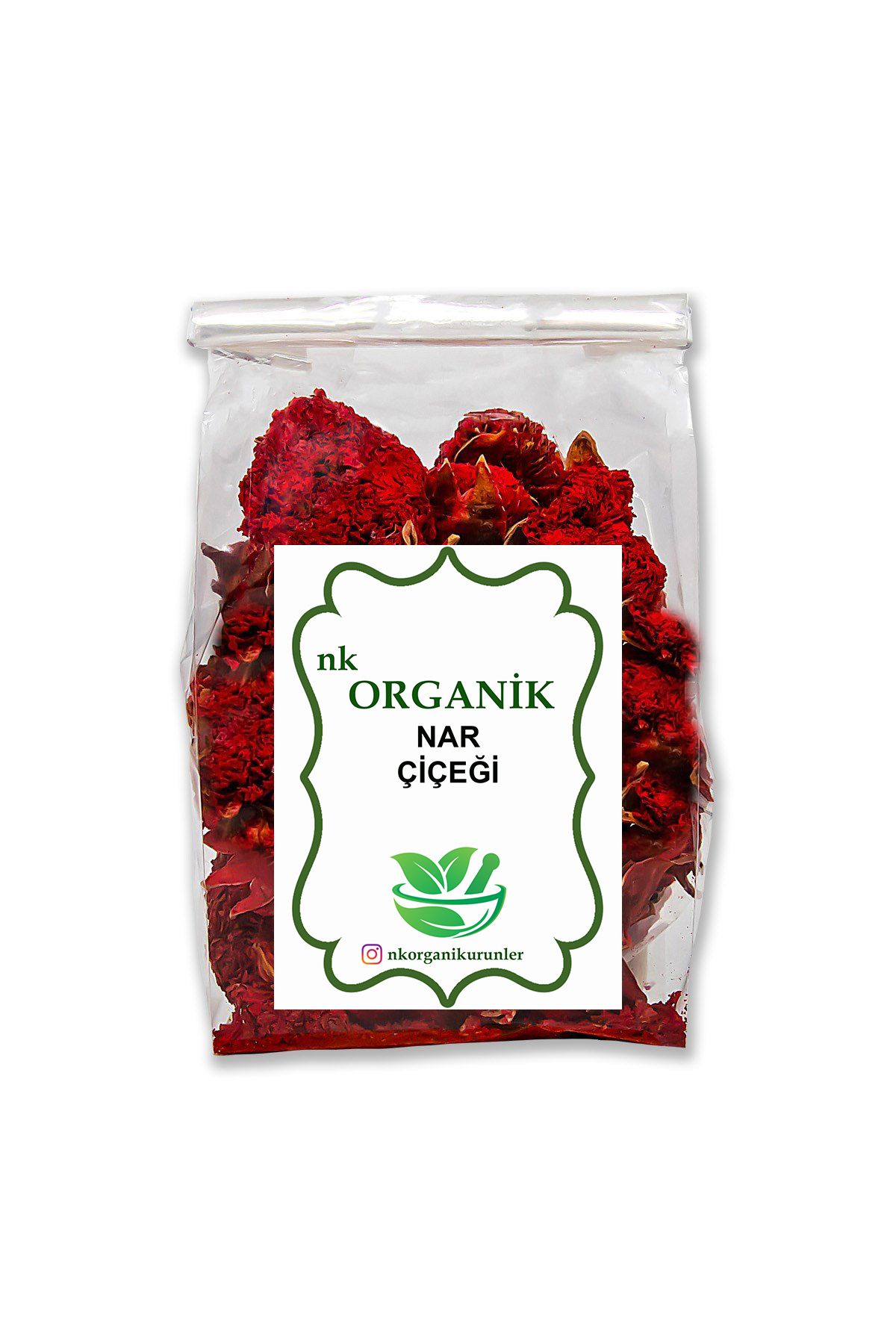 nk organik Nar Çiçeği 50gr