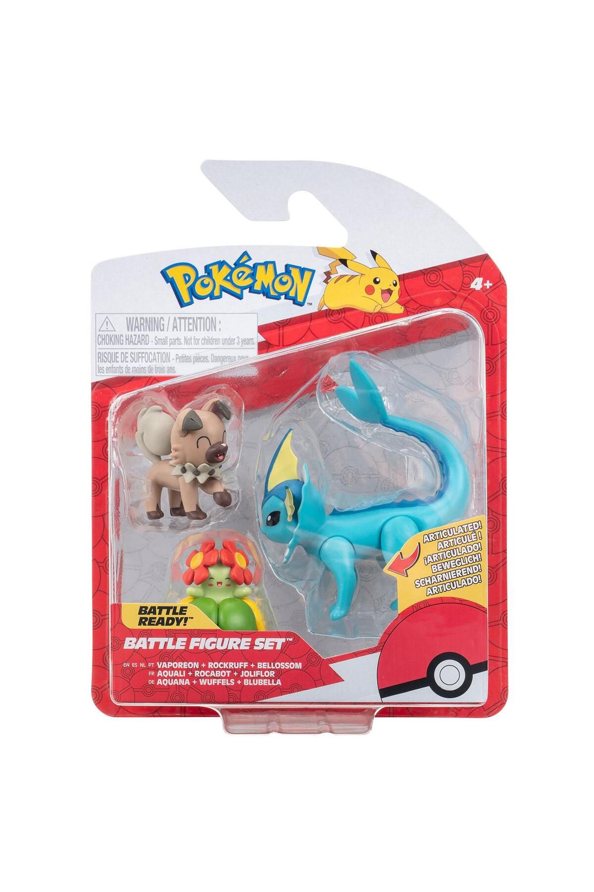 NECO TOYS Pokemon Battle 3'lü Figür Seti PKW3048