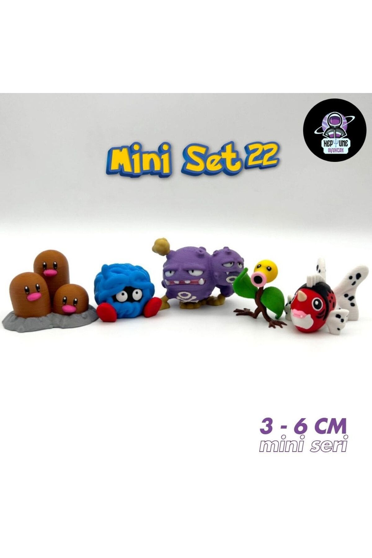 Neptune Mini Pokemon Seti 22