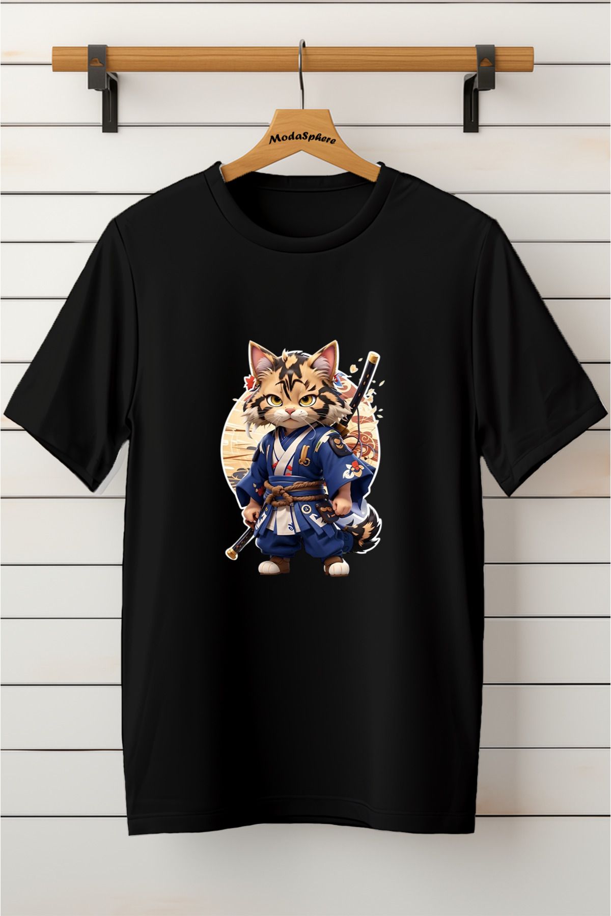ModaSphere Baskılı Unisex Oversize Tişört Battal Boy