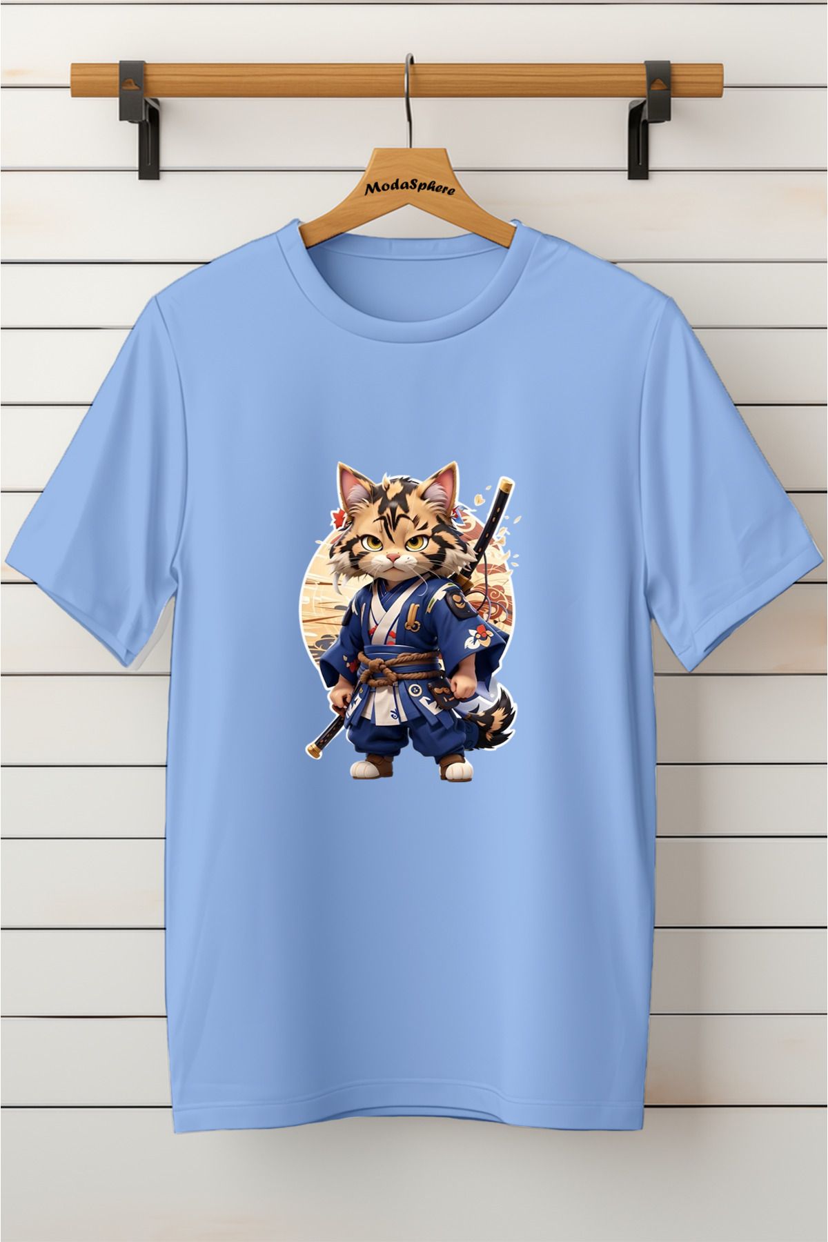 ModaSphere Baskılı Unisex Oversize Tişört Battal Boy