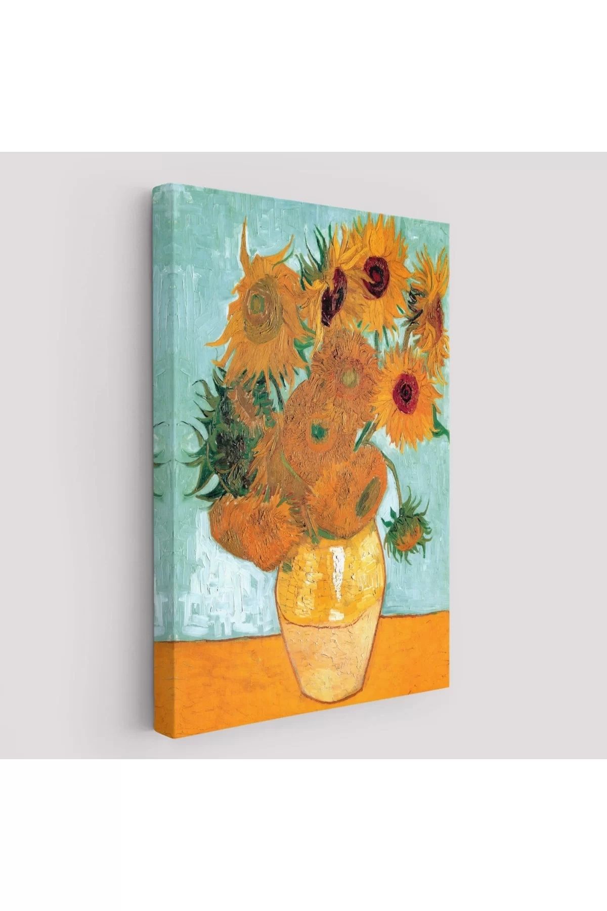 ÖYKÜ VE YİĞİT Vincent Van Gogh Ayçiçeği Tablosu-6437