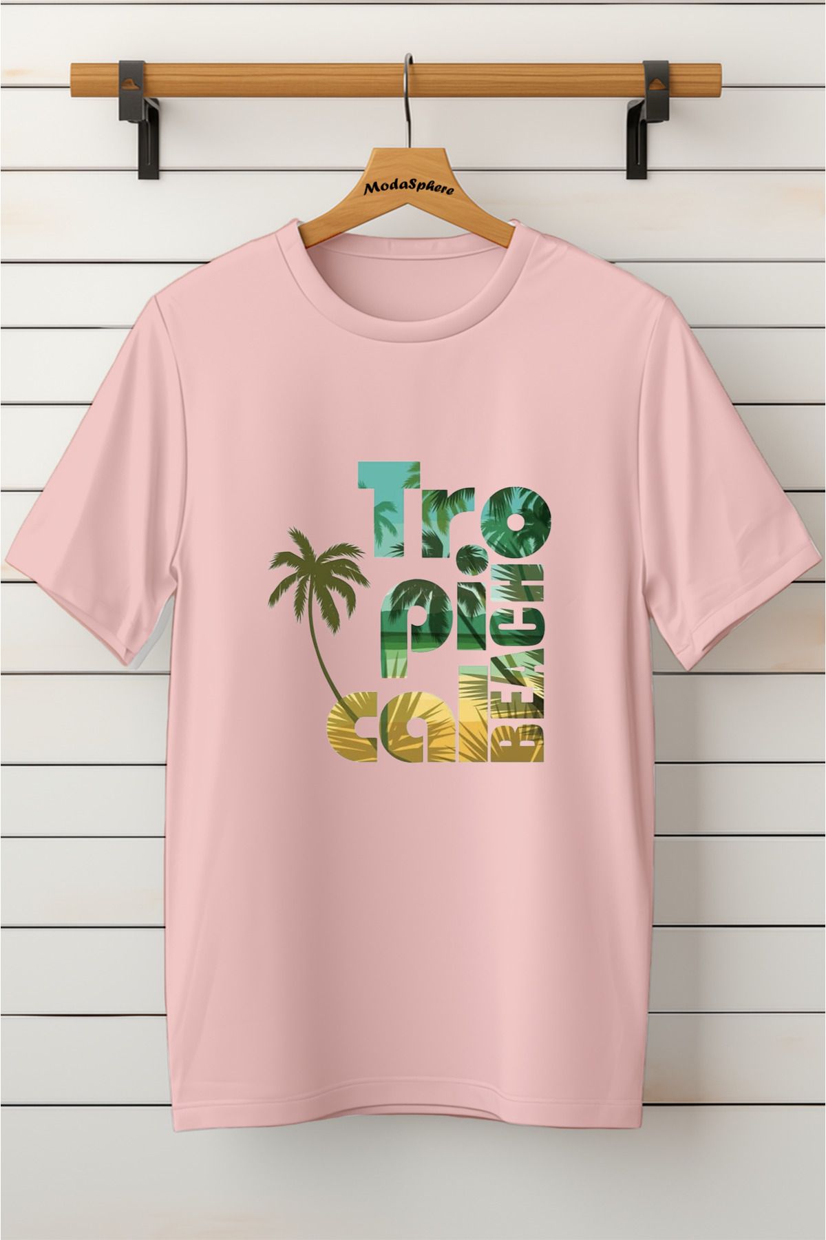 ModaSphere Baskılı Unisex Oversize Tişört