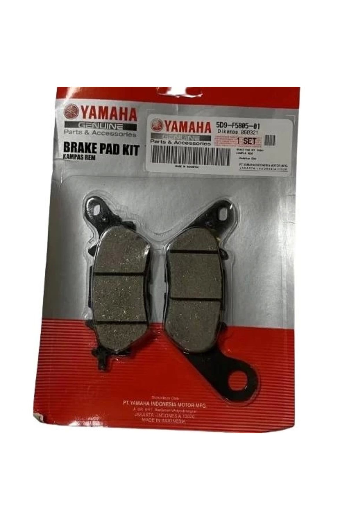 Yamaha Delight 115 Arka Fren Balatası Orijinal
