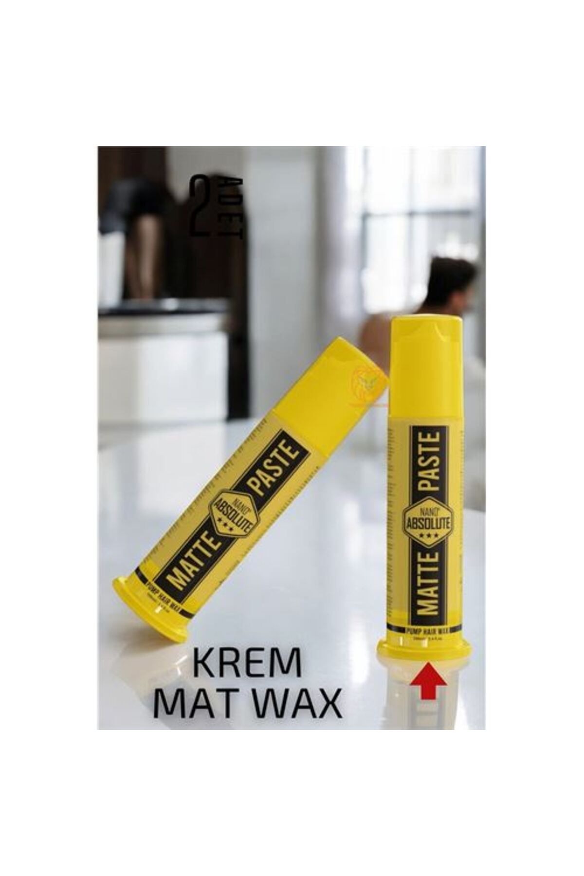 NEZADE STORE Tüplü Mat Wax Matte Paste Wax Absolute Professional