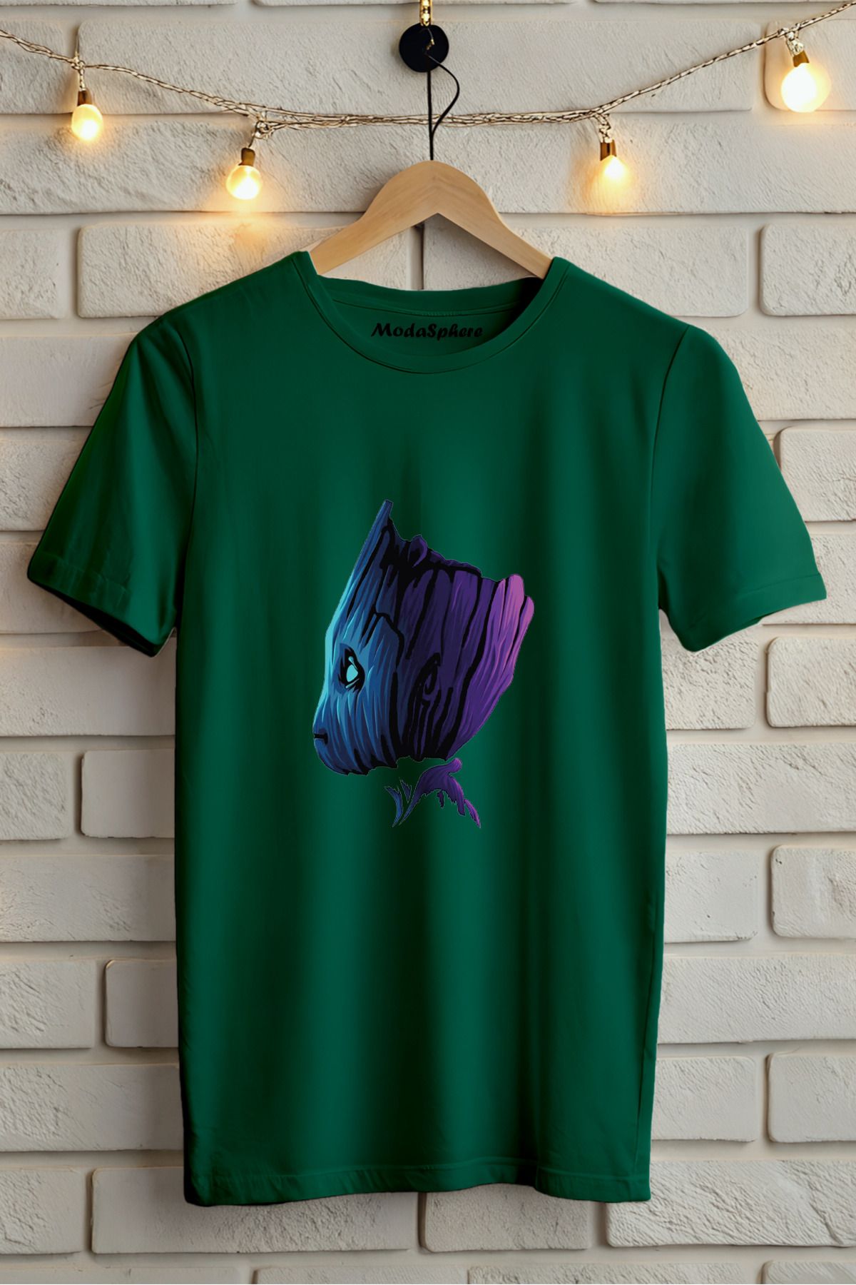 ModaSphere Baskılı Unisex Oversize Tişört
