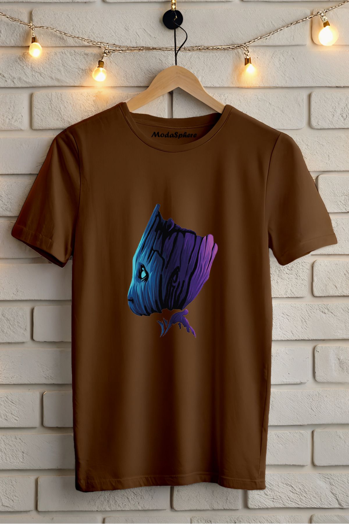 ModaSphere Baskılı Unisex Oversize Tişört