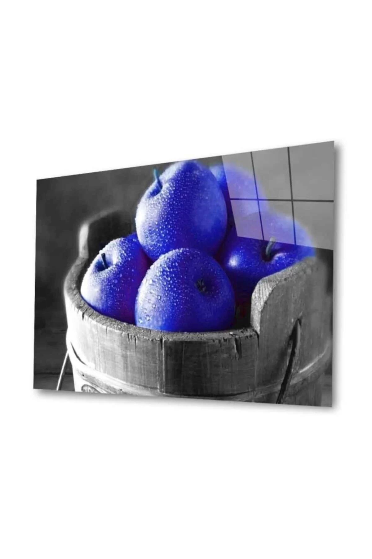 ÖYKÜ VE YİĞİT Meyveler Cam Tablo 4mm Dayanıklı Temperli Cam
