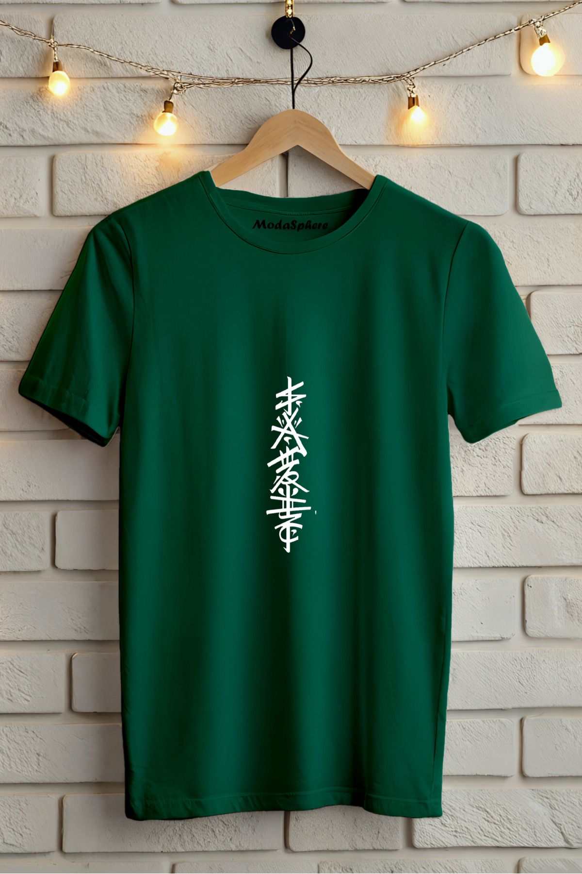 ModaSphere Baskılı Unisex Oversize Tişört