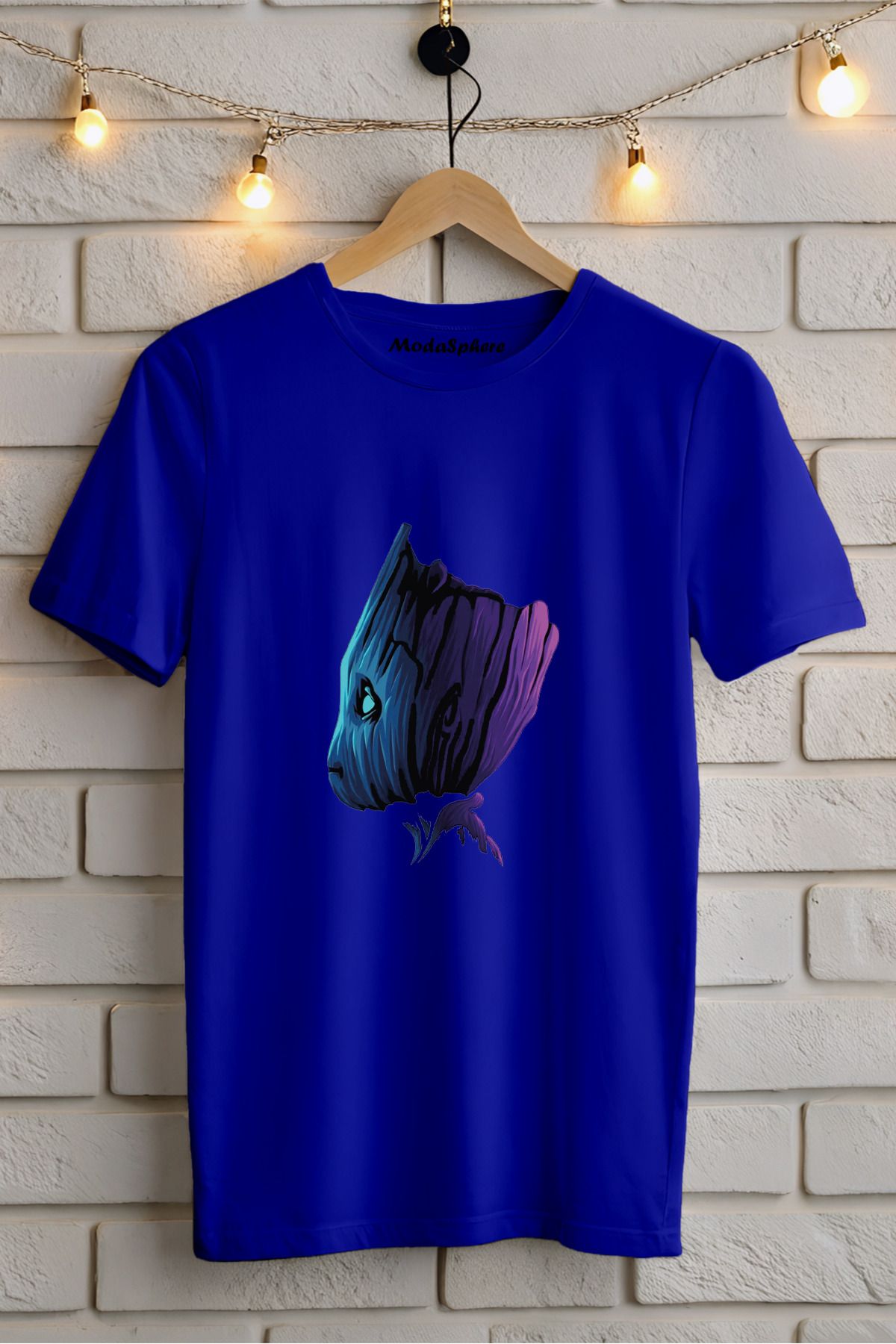 ModaSphere Baskılı Unisex Oversize Tişört Battal Boy