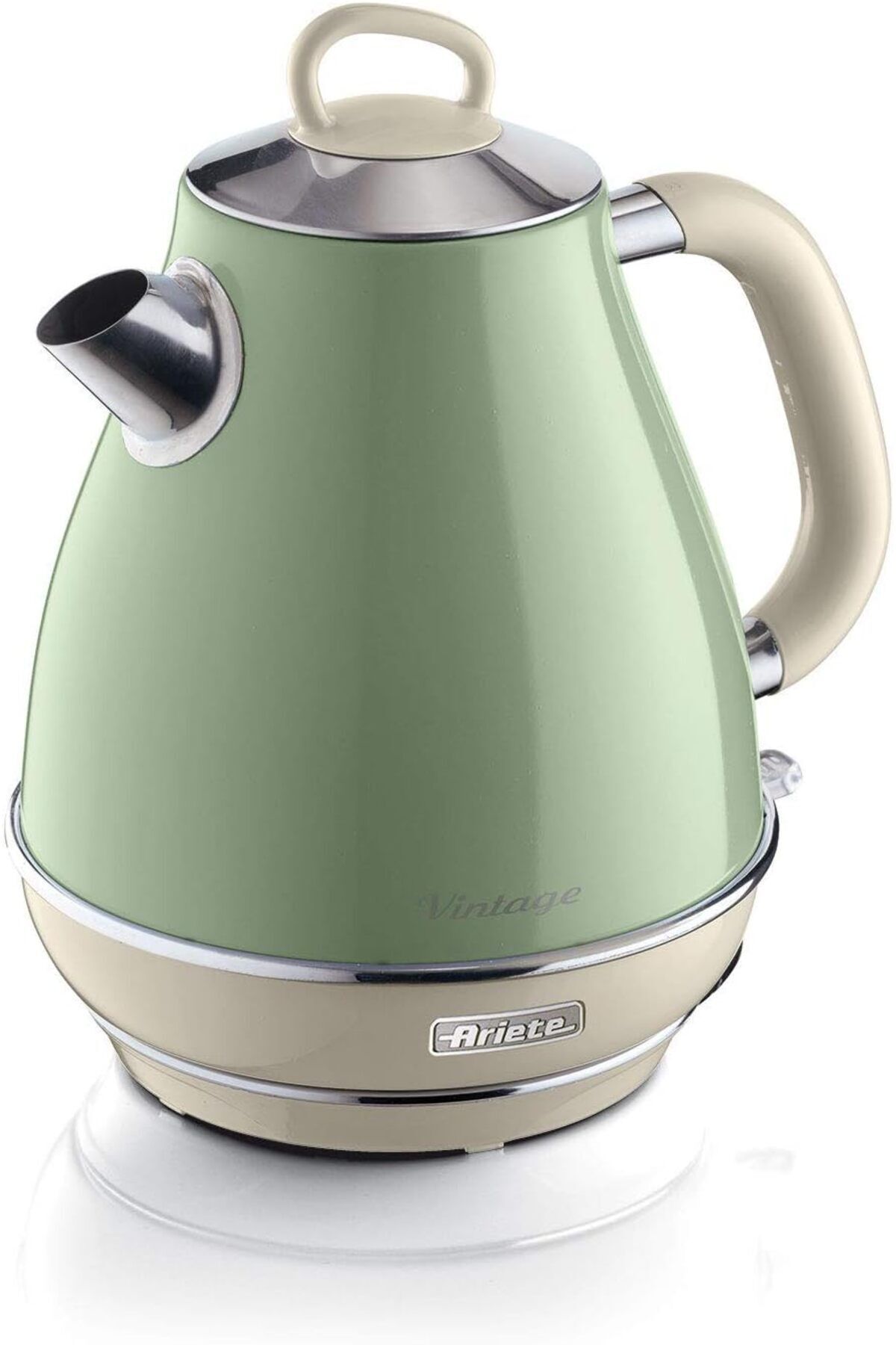 STOREMAX knn 2869 Vintage su ısıtıcısı, 2000, cilalı paslanmaz çelik, 1,7 litre, yeşil simurg 1094518