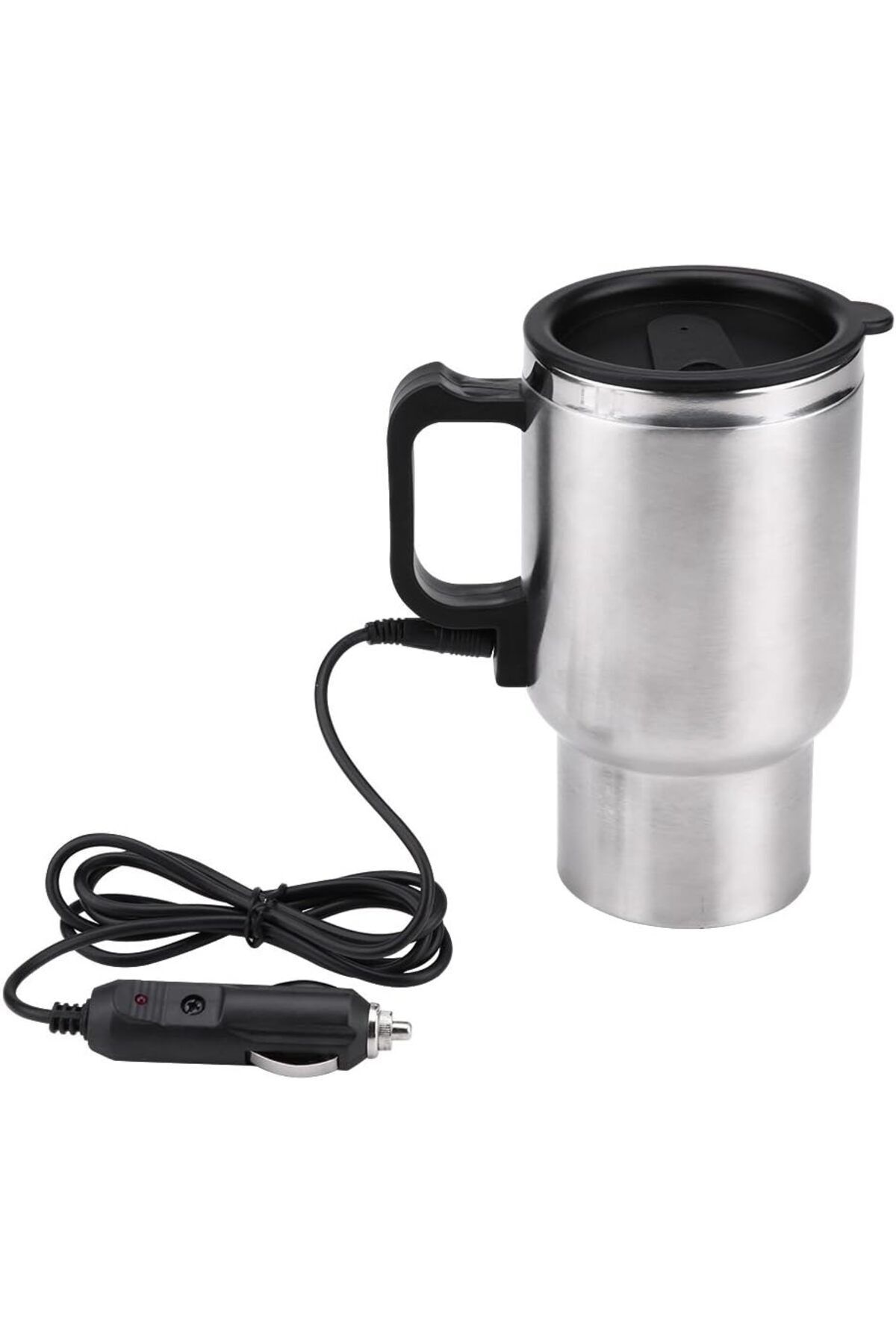 ÇAĞUR Çağur elektrikli araç su ısıtıcısı, 12 V araç içi su ısıtıcısı, fincan, 450 ml seyaha