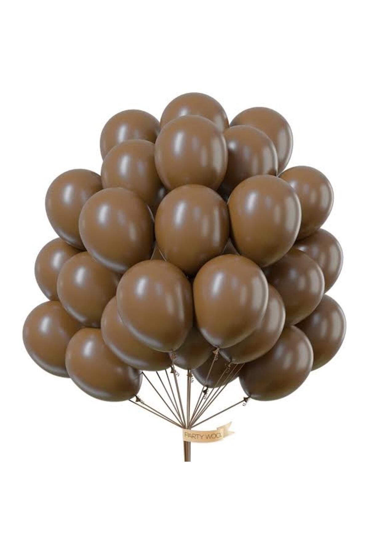 ZENVİVA PASTEL BALON KAHVERENGİ 50 ADET 12 INC