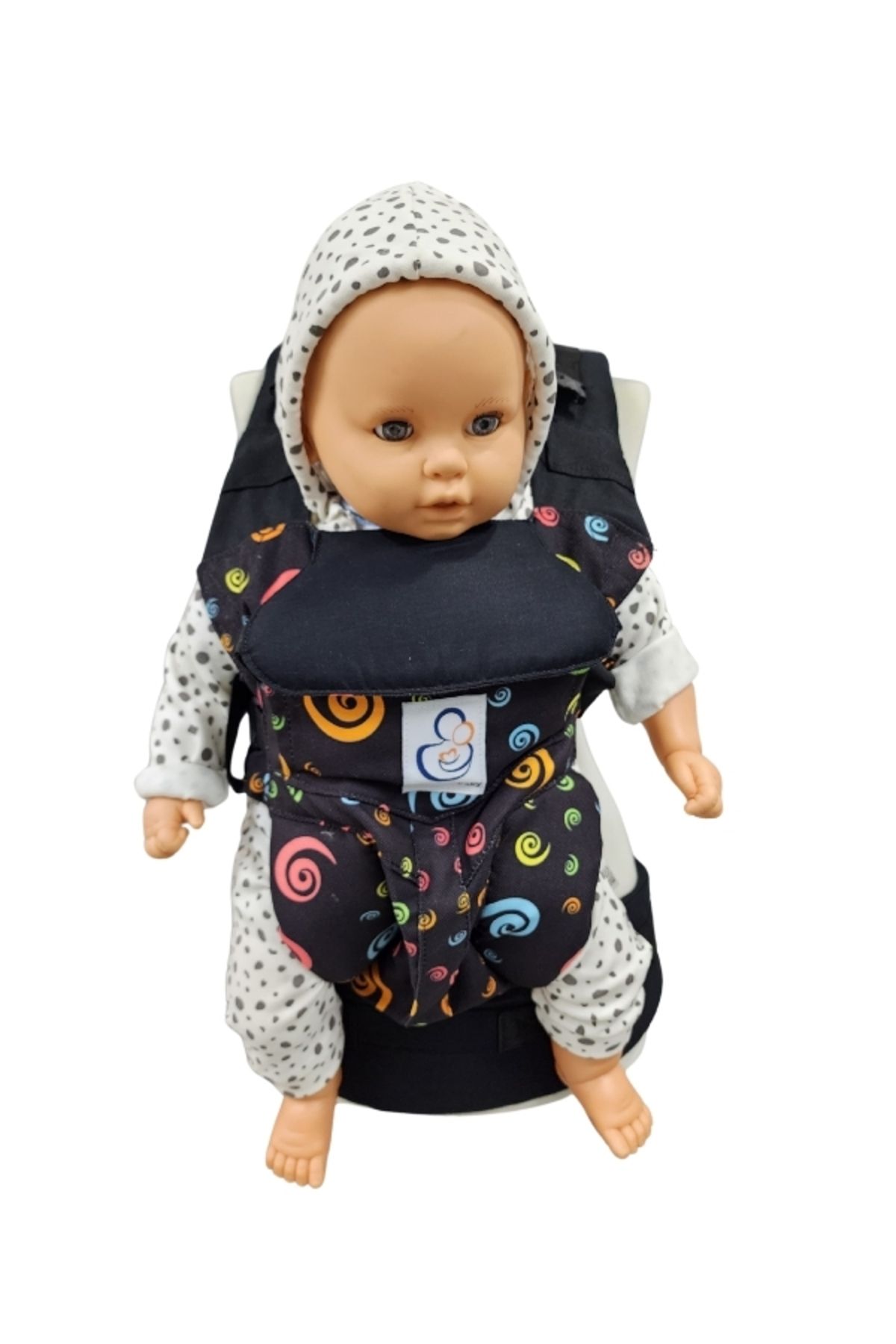 SolomomBaby Renkli Sonsuzluk 360 Her Yöne Ergonomik Kanguru