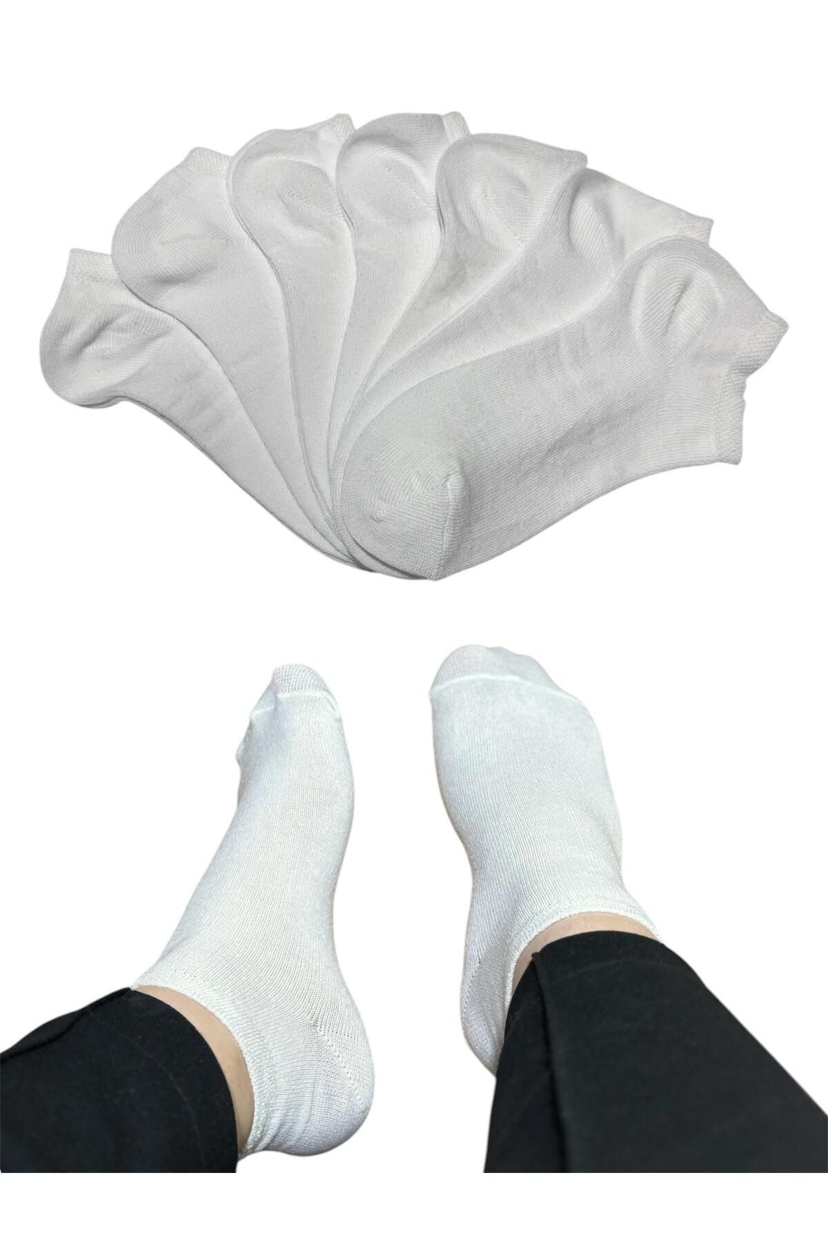 BYNDRSOCKS 7 Çift Kadın Patik Pamuklu Çorap