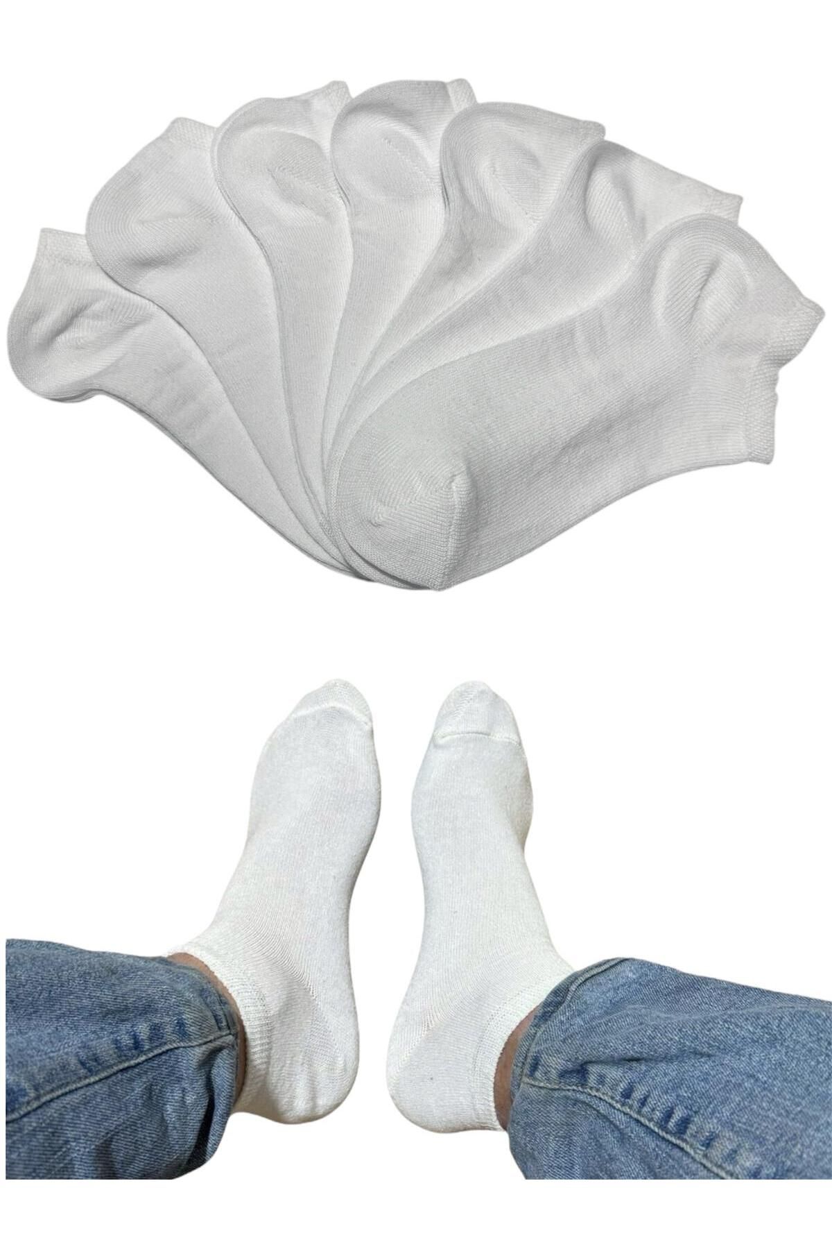 BYNDRSOCKS 7 Çift Erkek Patik Pamuklu Çorap