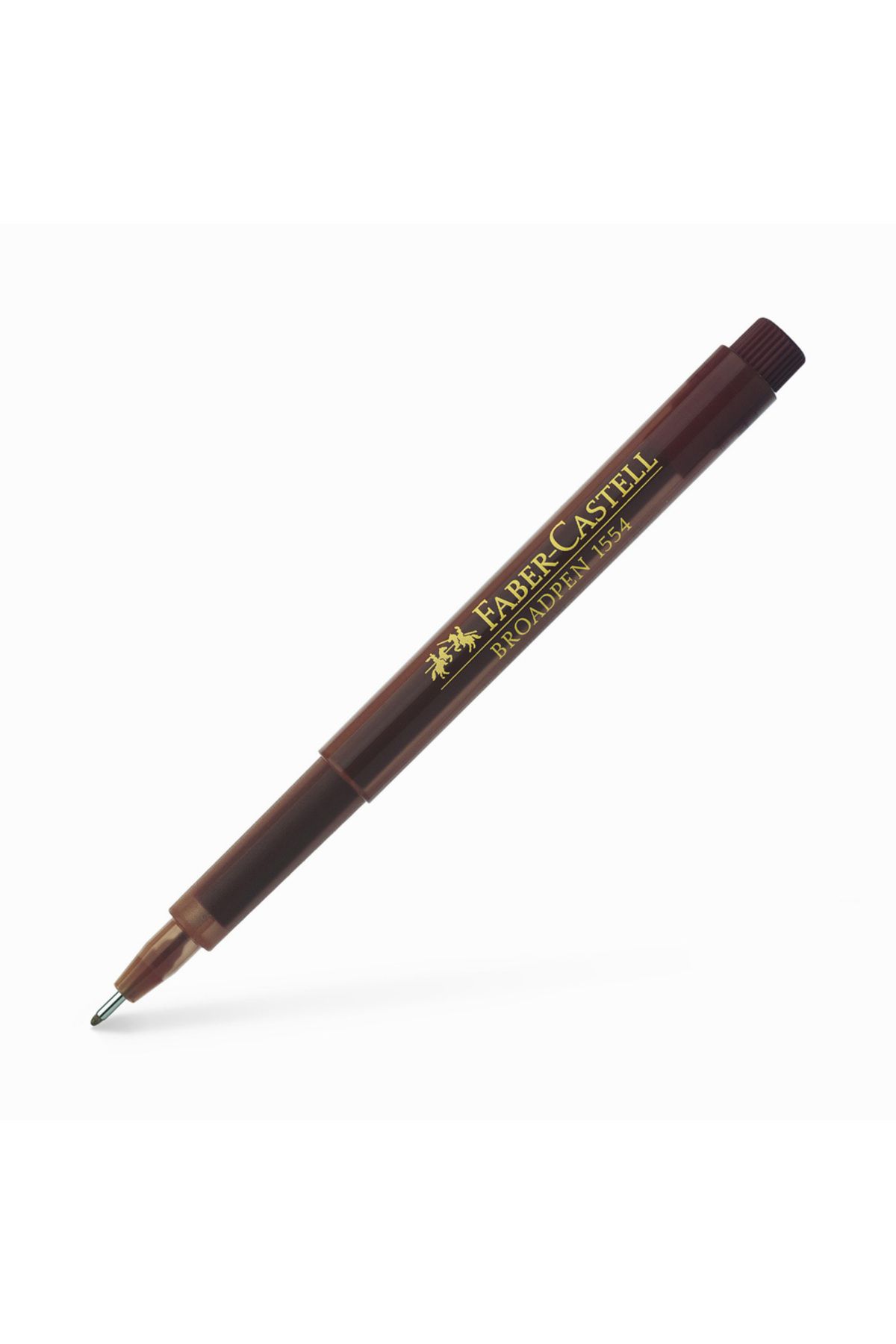Faber Castell 1554 0.8 Mm Broadpen Kahverengi 4776