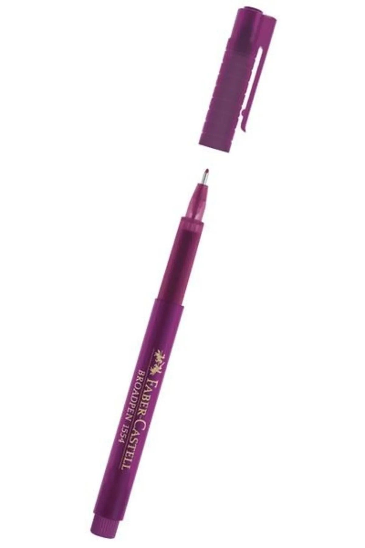 Faber Castell 1554 0.8 Mm Broadpen Magenta / 155437