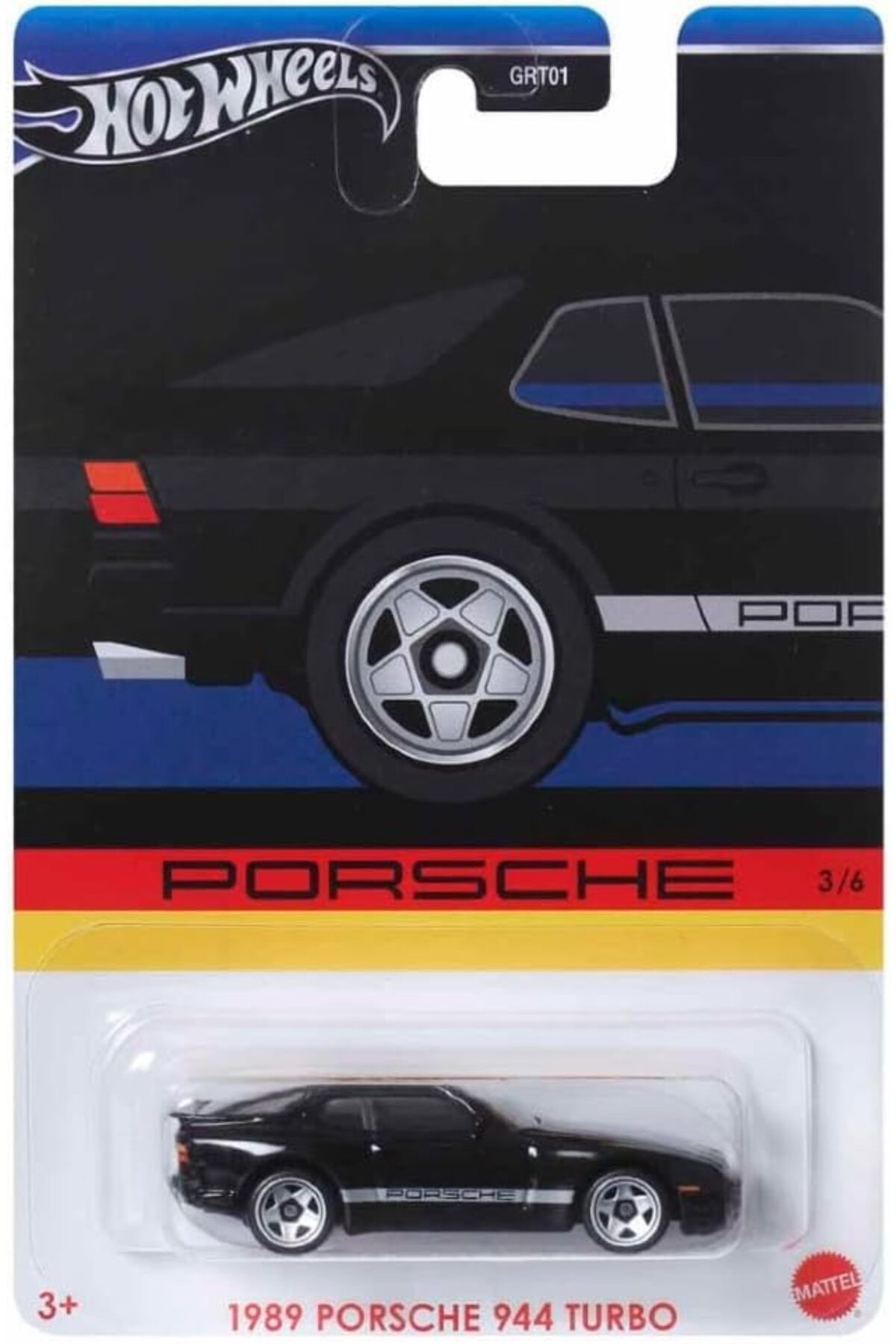 ÇAĞUR Dark Wheels Özel Arabalar Serisi Porsche GRT01-HRW58 1989 Porsche 944 Turbo Yenii 1099594