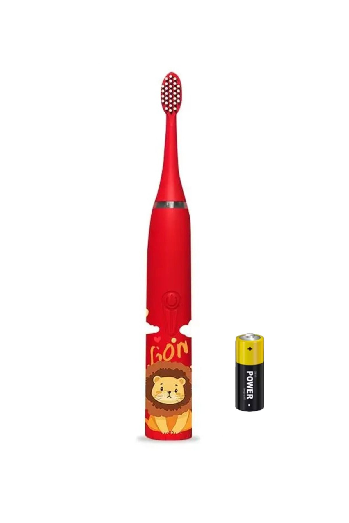 ABYZ Periuță De Dinți Electrică Moale A-11561 Pentru Copii +3 Ani, Cu Baterie Inclusă, Culoare Roșu Abyz - One Size