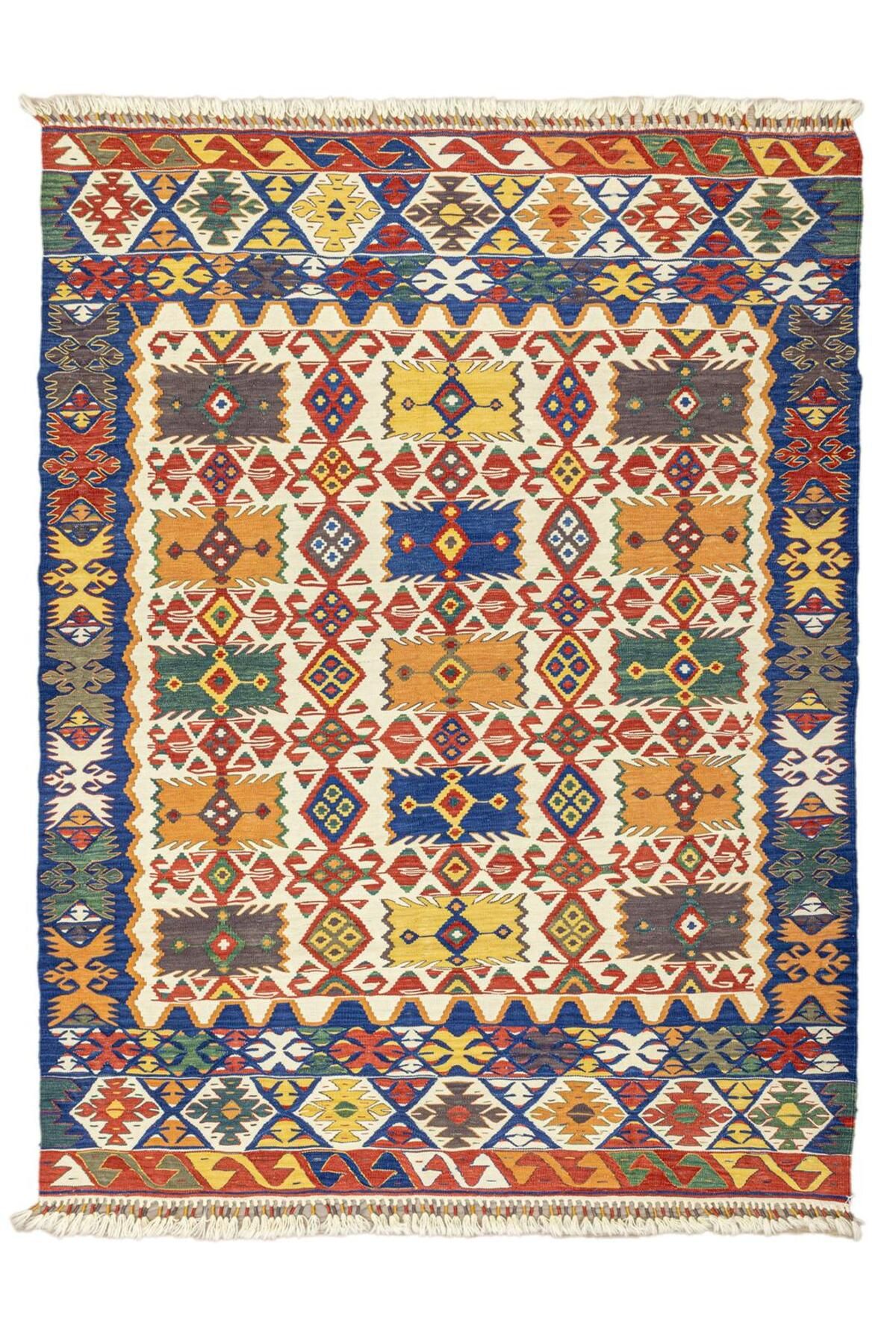 Soho Antiq Rhea Hotamış El Dokuma Yün Kilim 140x187 cm