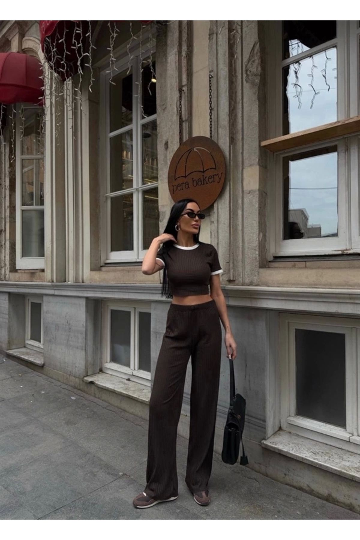 FASHIONLINE Biyeli fitilli takım