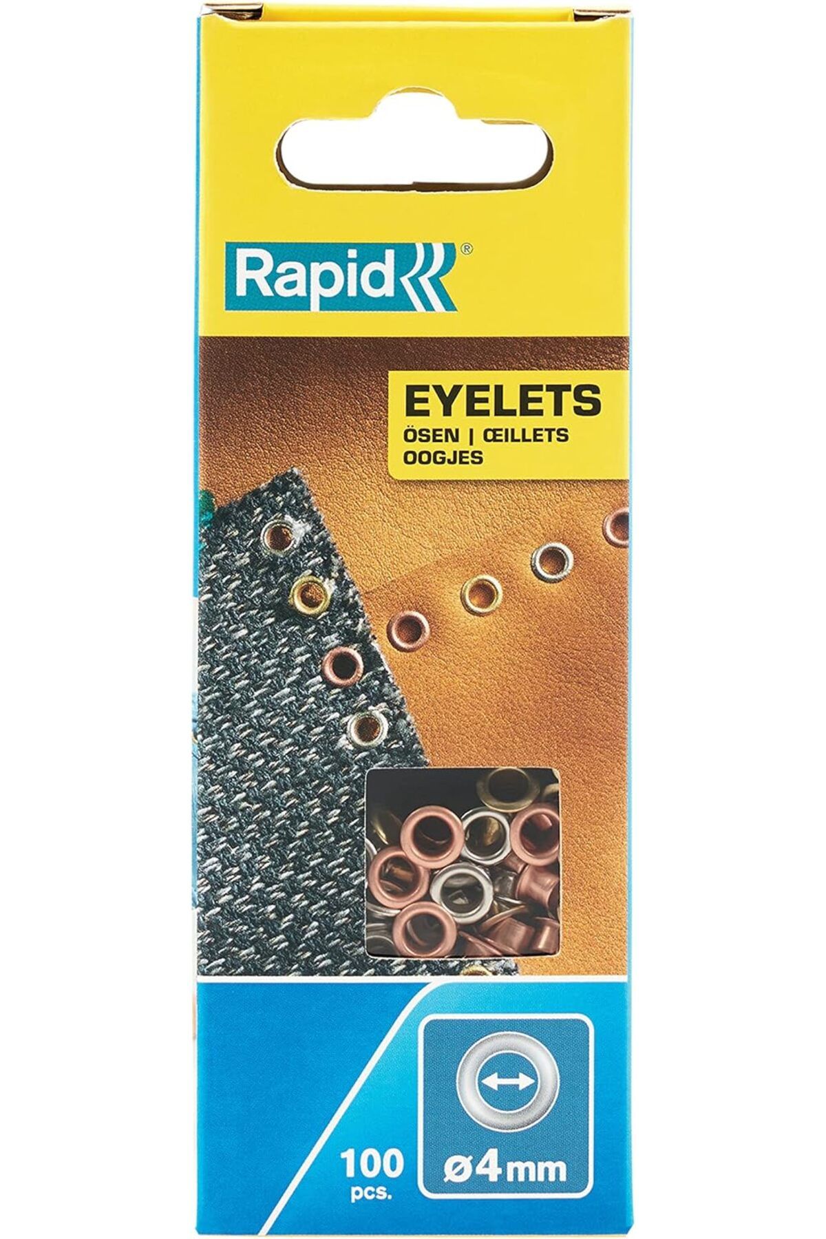 ÇAĞUR Dark Halkalar 3 Renk 100 Adet, 4 Mm, 5000409 Yenii 1099594