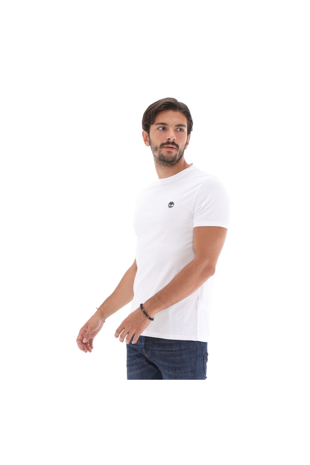 تی شرت سفید مردانه SS DUNSTAN RIVER JERSEY C 101096706 Timberland