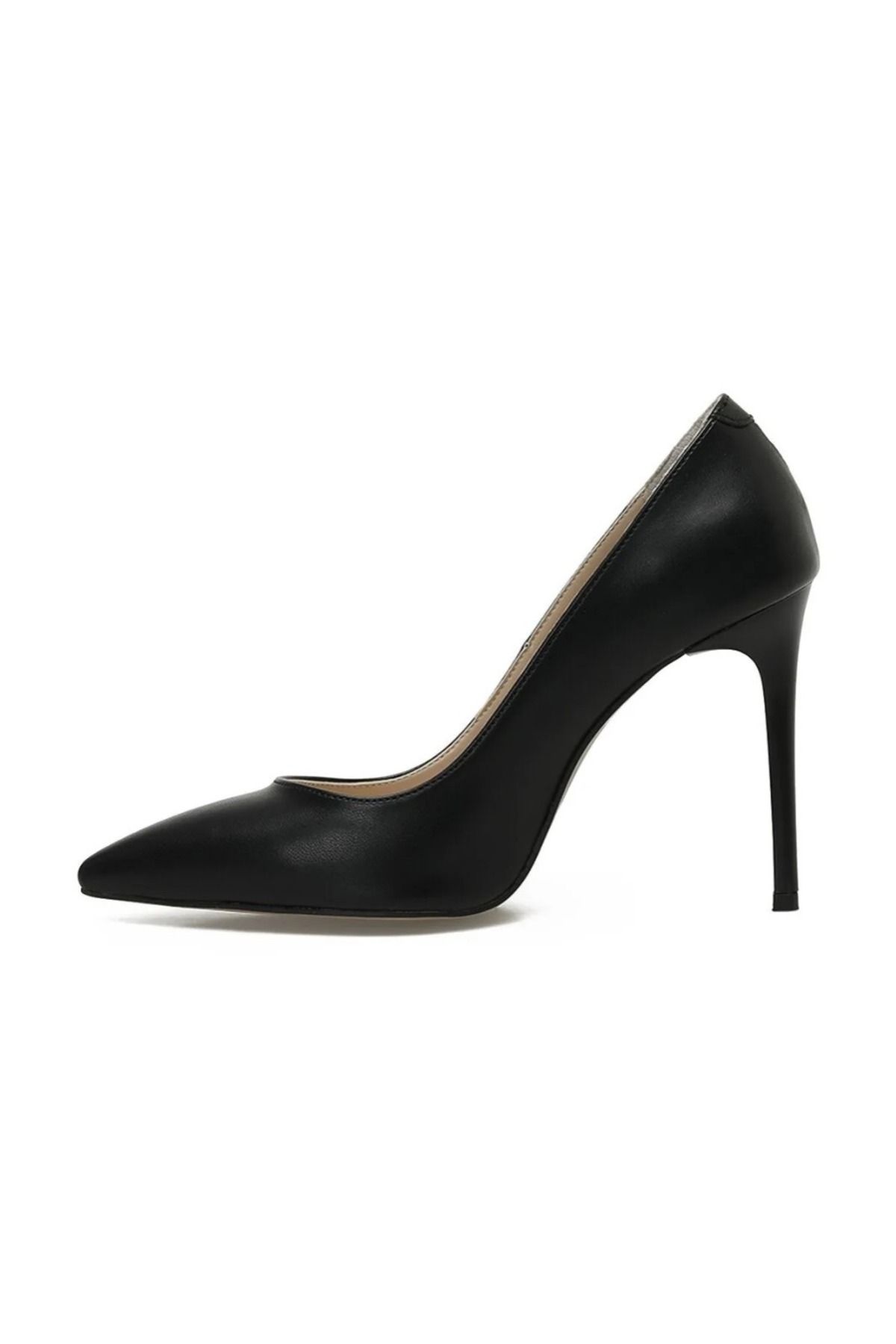 zaınexpress Siyah Bantlı Yüksek Ince Stiletto . Kadın Topuklu Ayakkabı .. 9 Cm Topuk