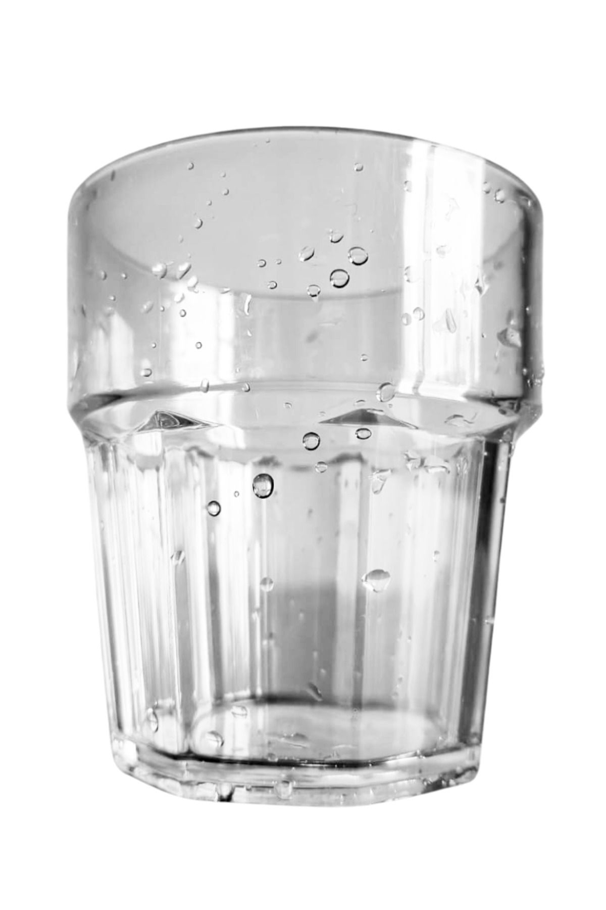 RUBİKAP Kırılmaz Bardak Casablanca 200 ml Polikarbon Lüks Bardak (RCB.20) – 10'lu Paket