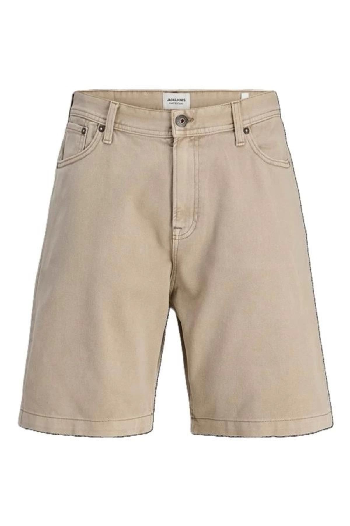 Alisim 12273387 Geniş Kesim Erkek Baggy Short Taş