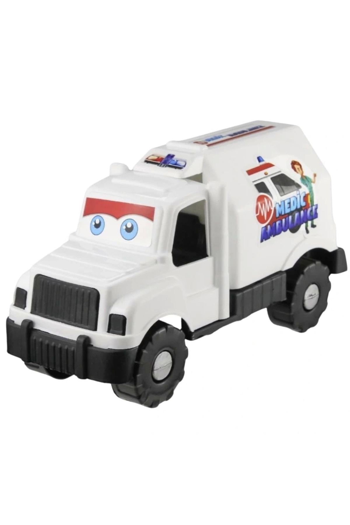 Tolzan Ambulans Ekip Arabası - Plastik 27cm