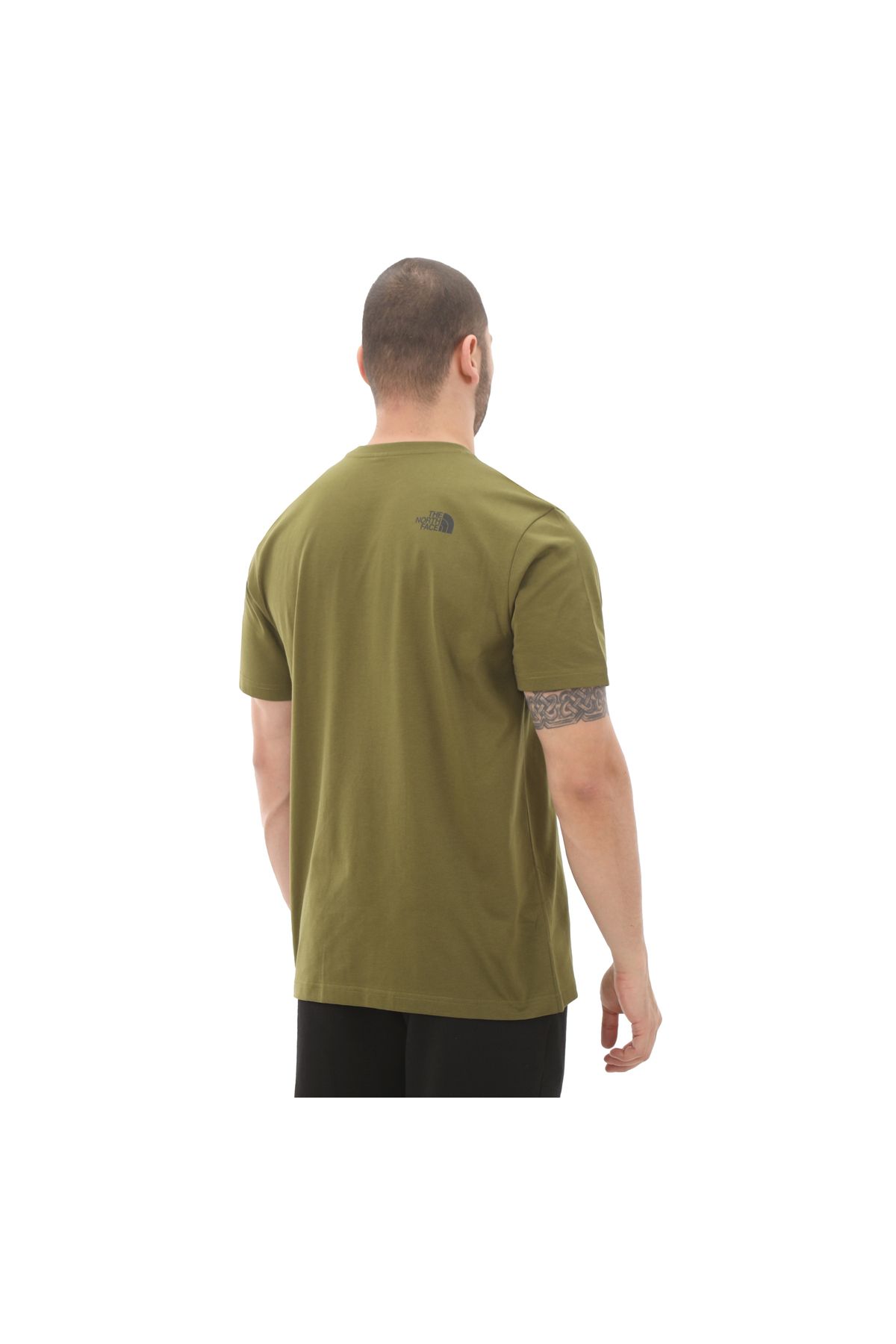 THE NORTH FACE-Ανδρικό μπλουζάκι με πράσινο απλό θόλο F0a87ngpıb1-r 4