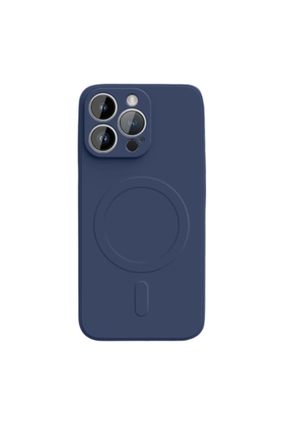 REDz Accessories Husă Magsafe Compatibilă Cu Iphone 14 Pro Max, Încărcare Wireless, Silicon, Albastru Marin - One Size