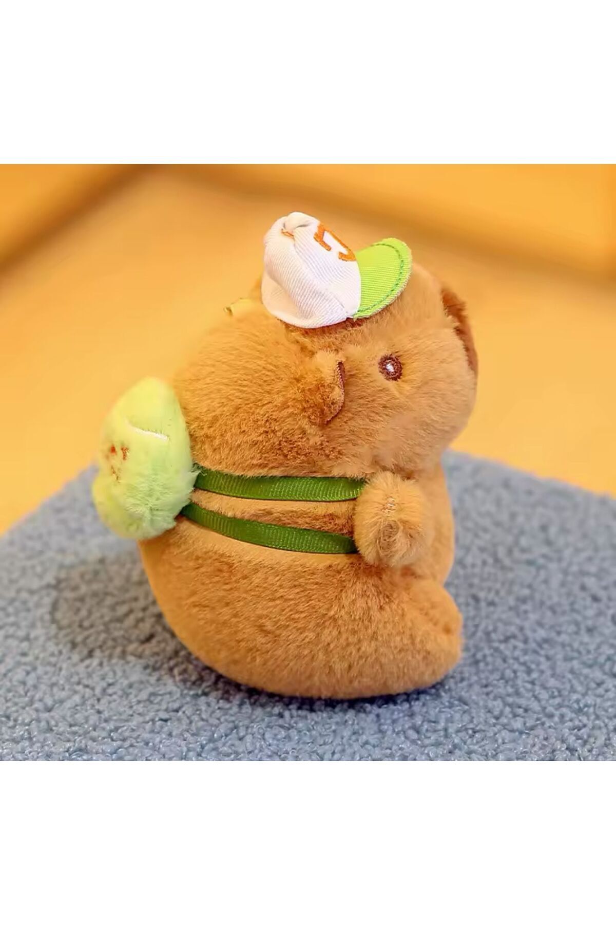 HEY GİDİ GİFT sevimli Tenisçi Kapibara Peluş / İçi Yumuşak / Peluş Anahtarlık / Capybara / Figür Yüksek Kalite