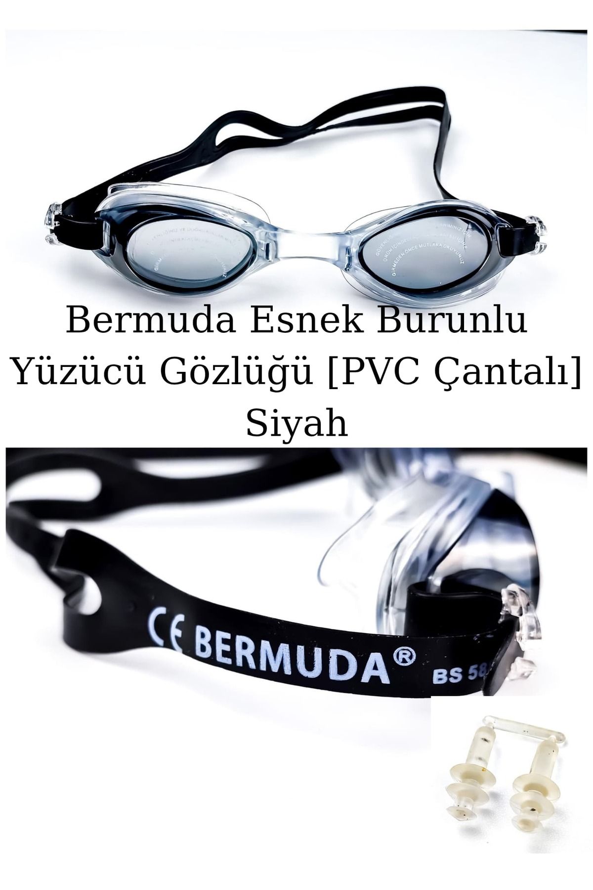 Lio20 Unisex-Silkonlu-Esnek-Yüzücü Havuz Deniz Gözlüğü RH-7100