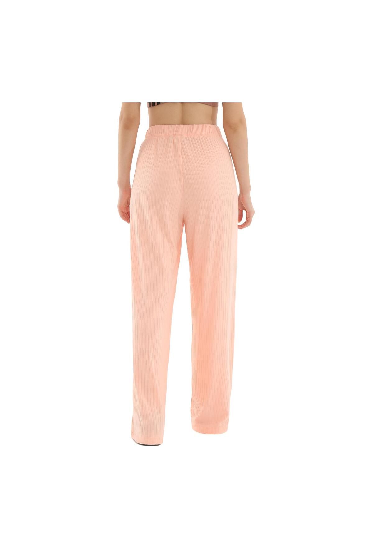 adidas-Pink Adidas Ess Wr Women's Sweatpants - Jd0766-K 4