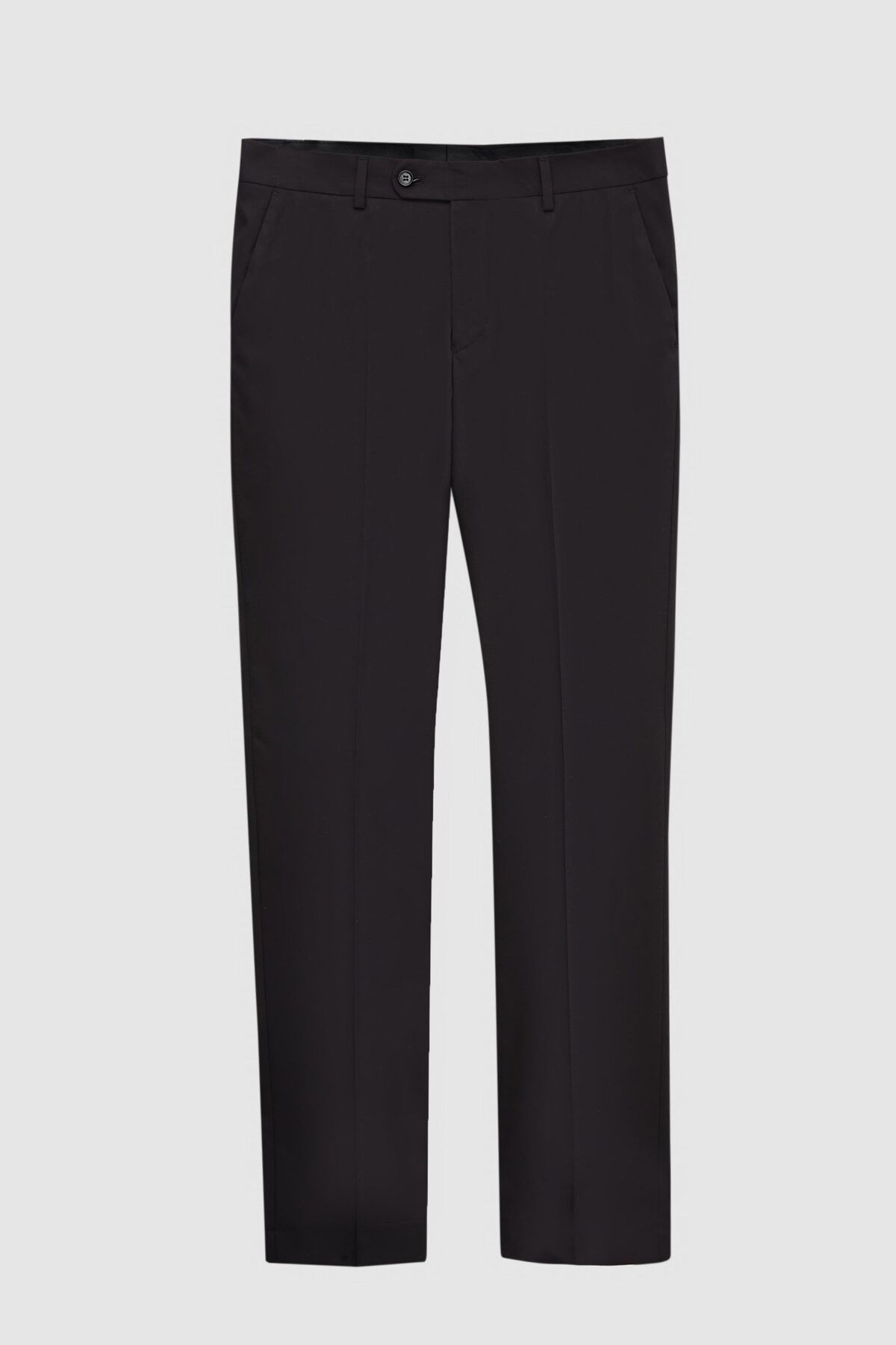 D'S Damat-Ds Damat Slim Fit Black Dobby Groom & Tuxedo Suit 6