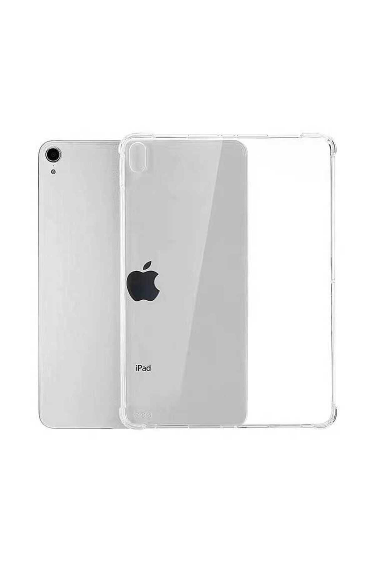 Uzaklarda Arama iPad 11.Nesil 2025 Kılıf UZRM Tablet Nitro Anti Shock Silikon Kapak - Renksiz
