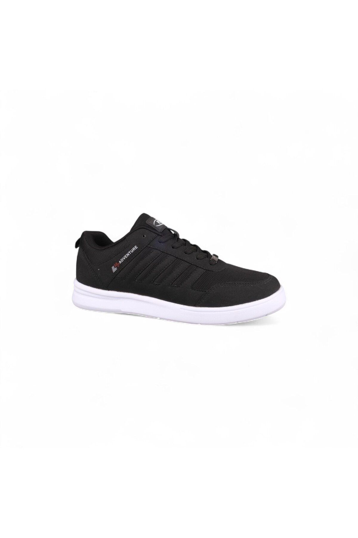 M.P. Erkek Sneaker - Siyah-Beyaz,