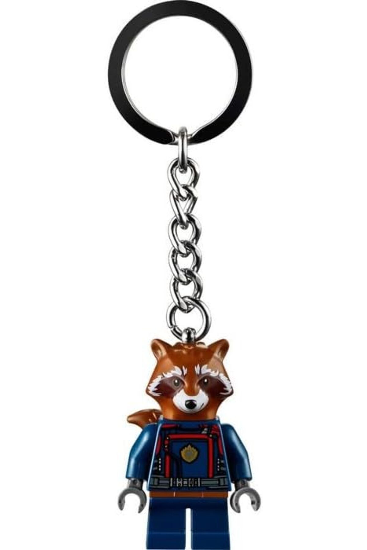 ÇAĞUR Dark Marvel Süper Kahramanlar Roket Rakun Minifigür Anahtarlık 854296, Kahverengi, Small, Kahvere