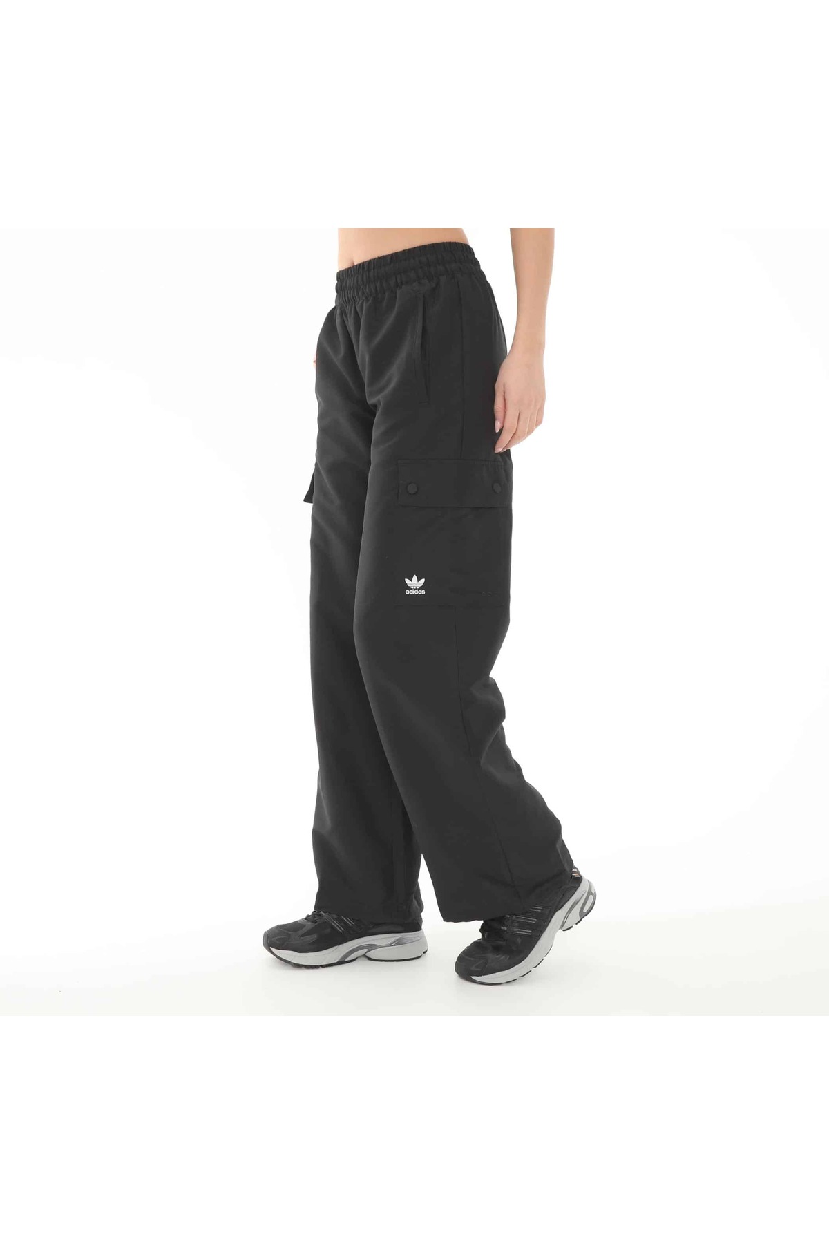 adidas Ix9974-K Ess Woven Cargo Women's Sweatpants Black- Trendyol