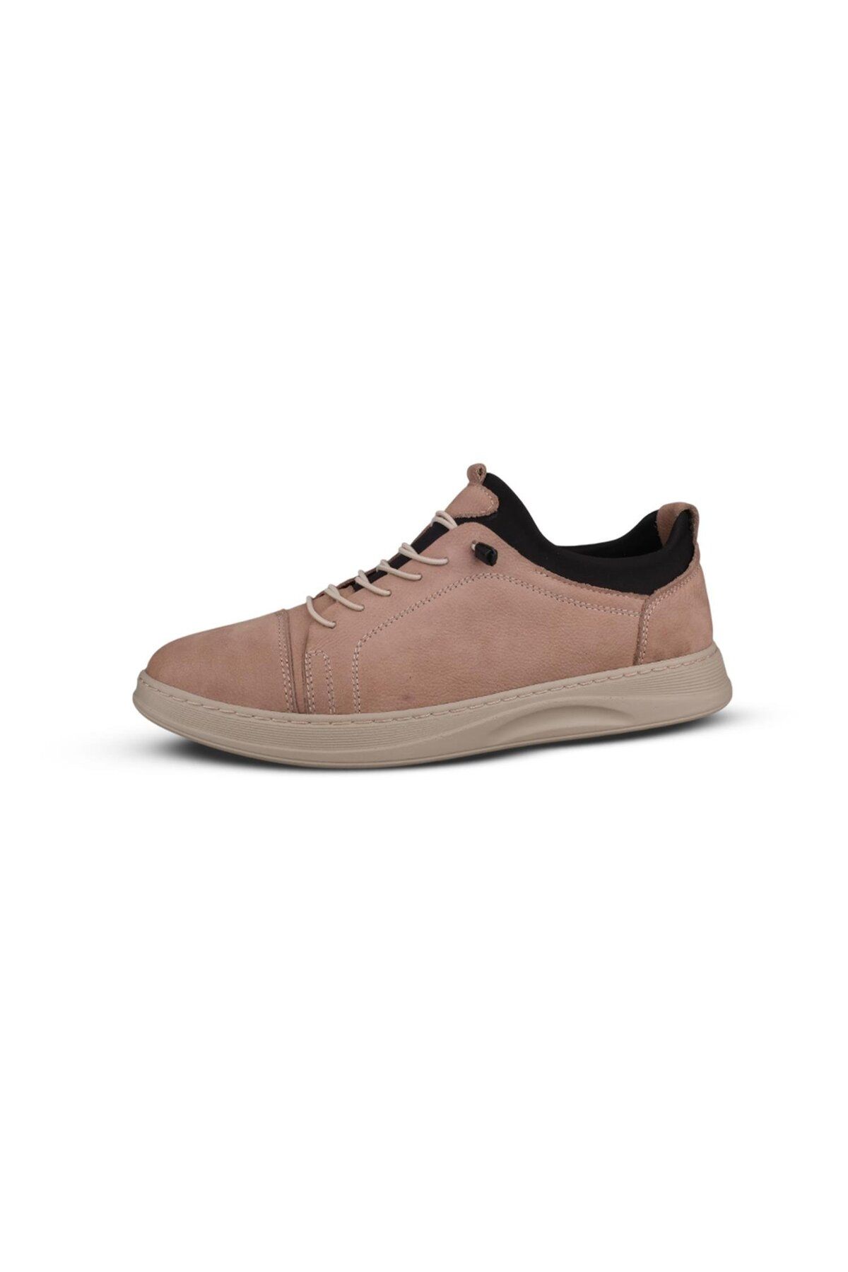 M.P. Erkek Sneaker - Bej, Günlük