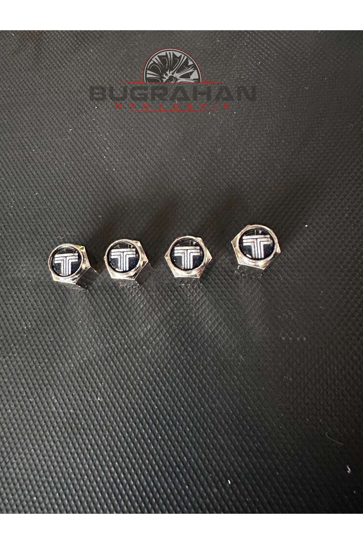 OEM Tofaş Logolu Sibop Kapağı Alüminyum Sibop Kapağı 4 Adet 3 Çeşit Sibop Kapağı Hediye!