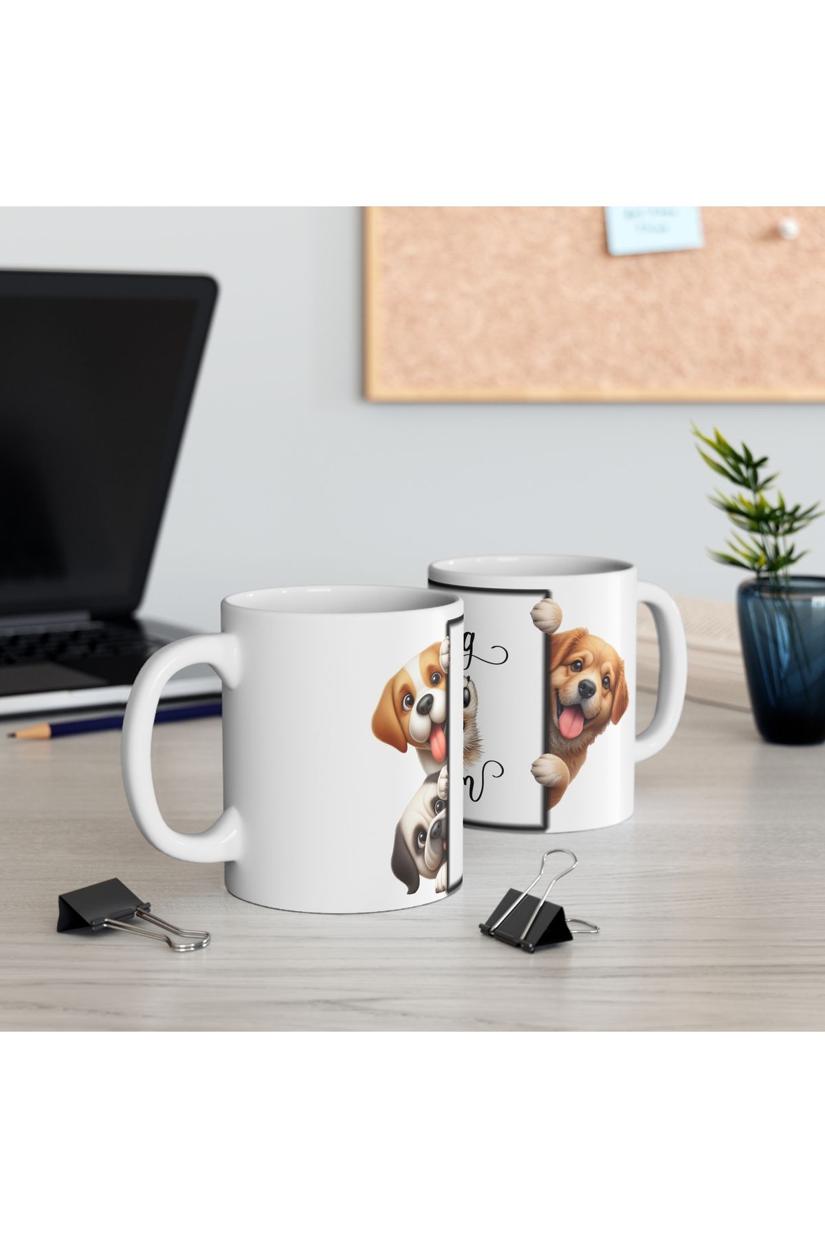 niceworkbynicehands DOG MOM&CAT MOM ANNELER GÜNÜNE ÖZEL ALTERNATİF HEDİYE KUPA
