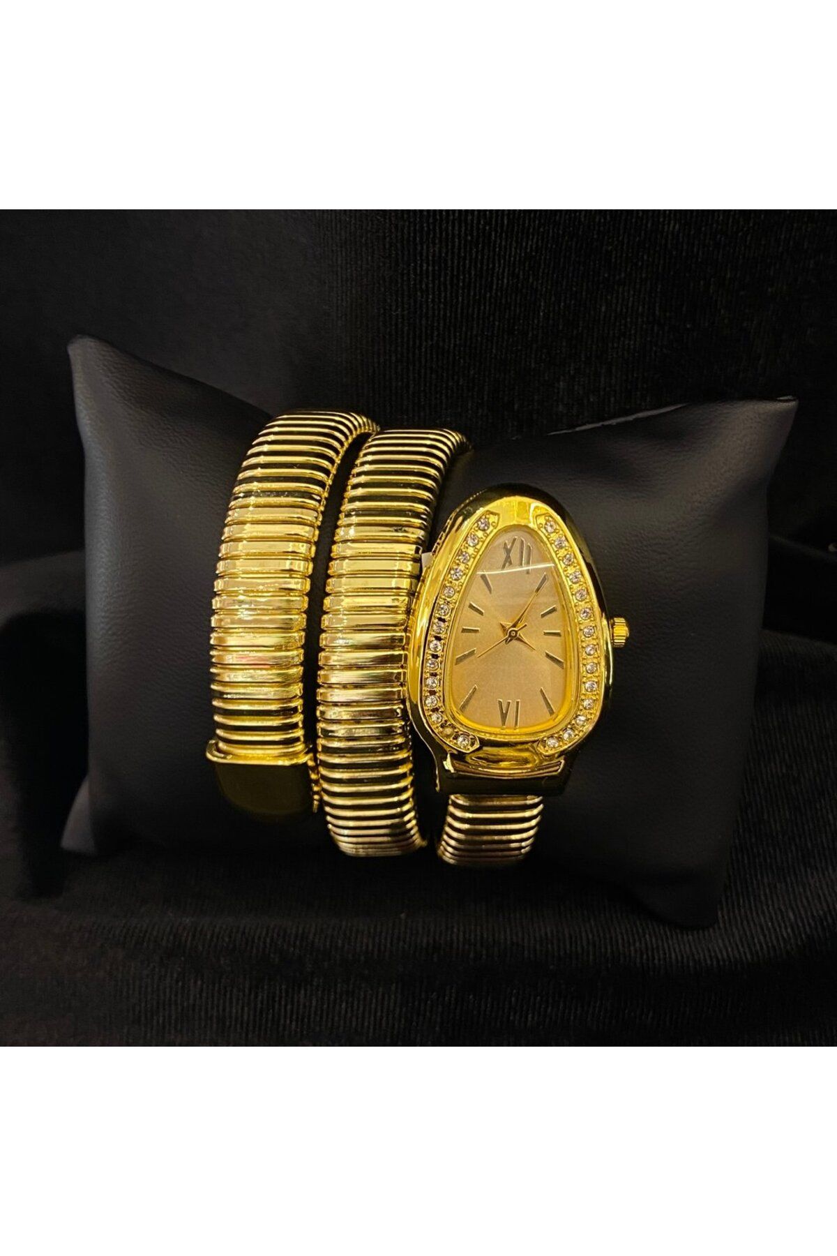 KİVAAKSESUAR Gold-Sarı BLGR Saat