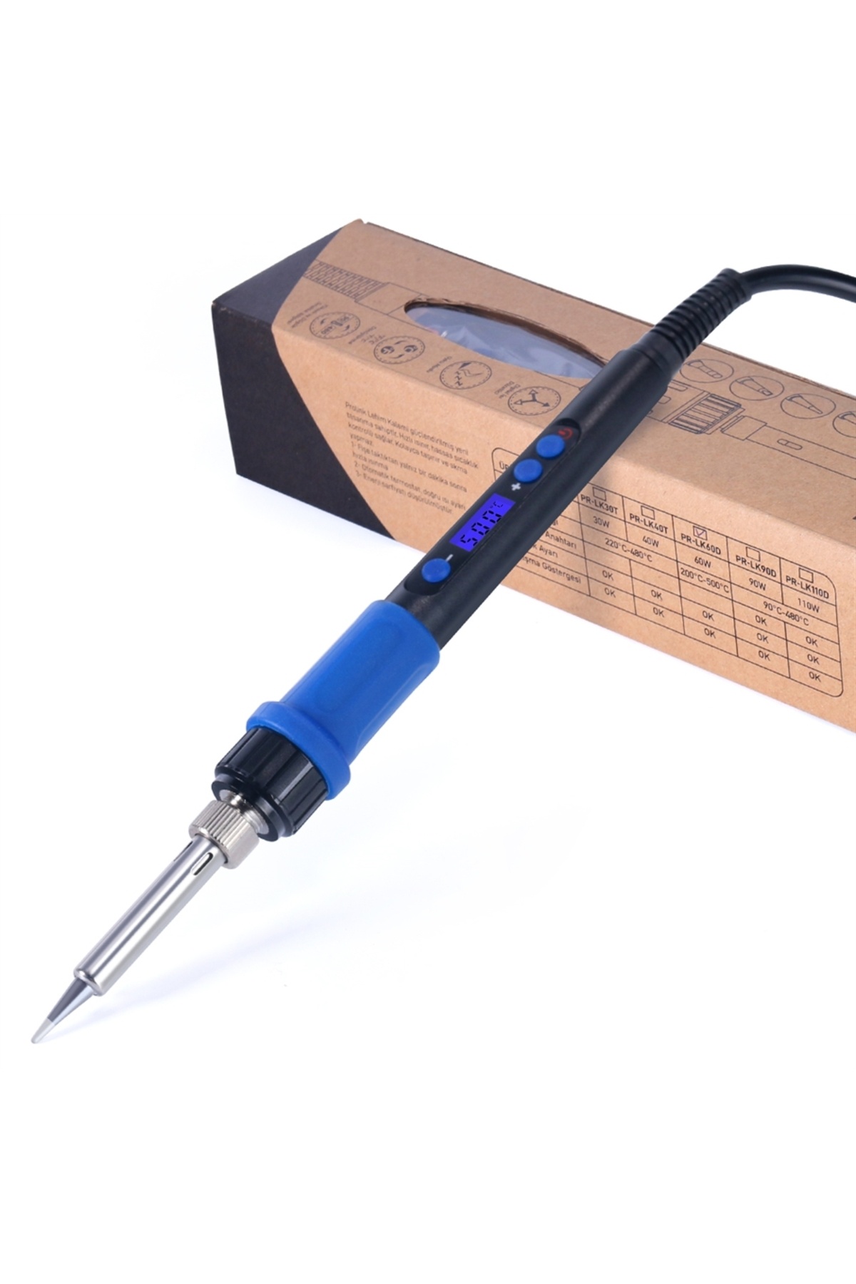 Prolink PR-LK60D Kalem Havya 60 Watt Isı Ayarlı 200°C-500°