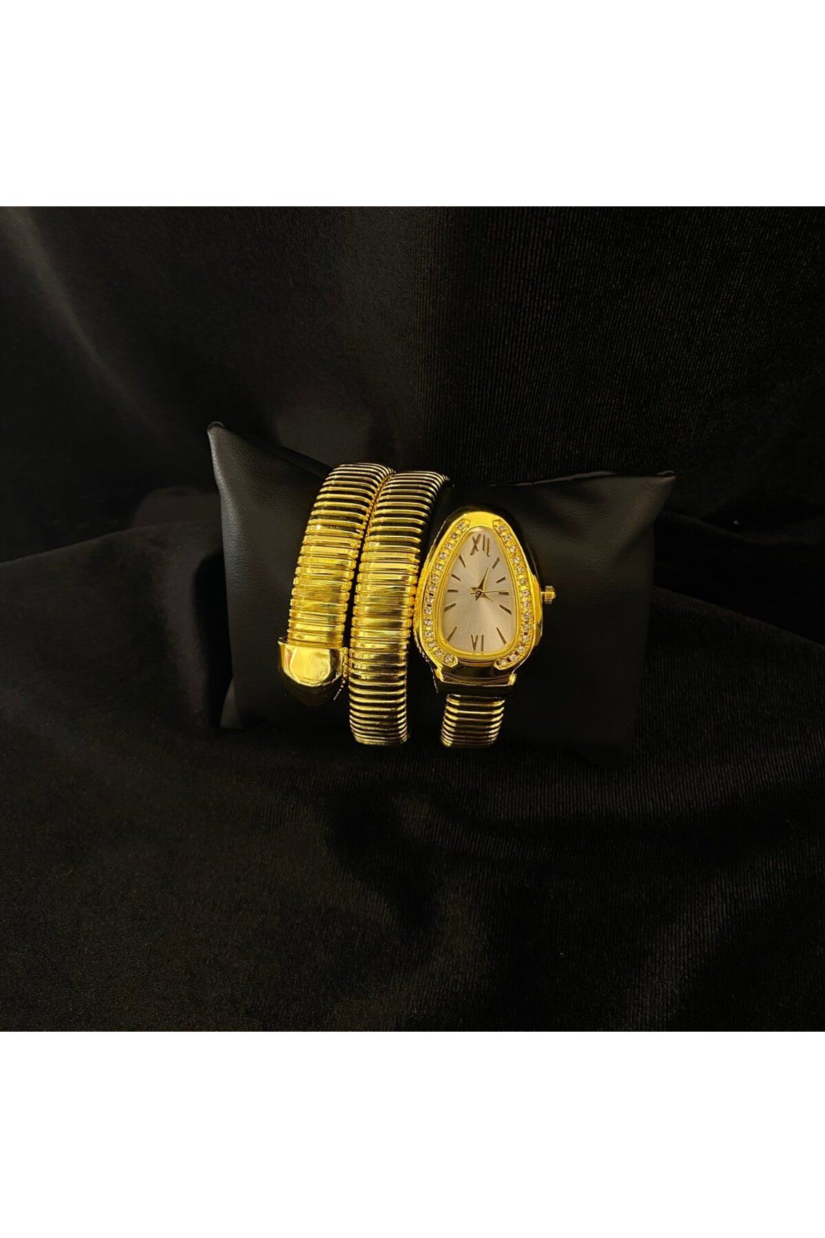KİVAAKSESUAR Gold-Beyaz BLGR Saat