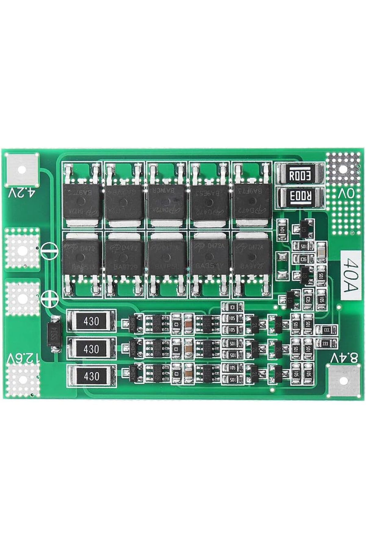 ÇAĞUR Dark 40A BMS 12.6V 18650 Lityum Pil Şarj Koruma Modülü Yenii 1099594